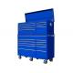 Metal Workshop Garage Vertical Tool Storage Cabinet with Drawers and Optional Handles