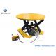 500 Lb 1000 Lbs Electric Lift Tables 3000 Lb Hydraulic Lift Table With Turntable