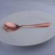 Newto Stainless steel cutlery/rose color flatware/wedding cutlery/soup spoon