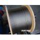 1x19 Marine Grade Stainless Steel Wire Rope Cold Drawn Metallic Bright