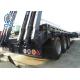 40 Feets Double - Function Flatbed Trailer Tansporting Containers semi truck flatbed trailer