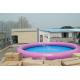 Round shape inflatable swimming pool , inflatable pool , inflatable pool rental