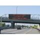 High Resolution VMS / Gas LED Highway Signs Galvanized Steel Sheets 80kg