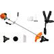 Portable 2 Stroke 52cc Brush Cutter Gasoline Engine Anti Slip