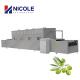 Olive Leaf Industrial Microwave Dryer Equipment Conveyor Belt Type Customized