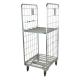 2 Side Logistics Trolley Nestable Foldable For Warehouse