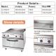 Power Fast Food Kitchen Equipment Model GL RGE R With 214kg Weight And 12.5kw Voltage
