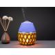 Compact Flame Light Portable 150ML Wood Aromatherapy Diffuser
