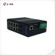 10M/100M/1000M Industrial PoE Switch SFP 8 Port 48 Volt