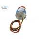 Aluminium 300RPM Electrical Contacts Of Through Bore Slip Ring 2 ~ 36 Circuits OD 25.4mm slip ring unit