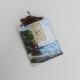 Moisture proof food grade plastic mini white 3 three side seal bag for rice tea