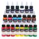 New design 21 Basic Colors Tattoo Ink Set Pigment Kit 1oz (30ml) Professional Tattoo Supply for Tattoo Kit