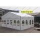 Waterproof Outdoor Show PVC Tents Aluminum Frame With Windows