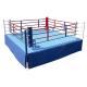 AIBA Competition Boxing Mma Fighting Ring With Powder Coated Anti Rust Treatment