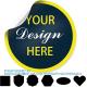 Custom Vinyl Stickers For Business Logo, Personalized Stickers Labels With Image Text, 60 150 300-1000 Qty