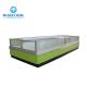 Electric Supermarket Refrigeration Equipment , Island Display Freezer