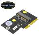 M.2 NGFF key E to Half-size Mini PCI-E Adapter for WiFi6 AX200, 9260, 8265 ,8260 ,7265 card and Y510P Model
