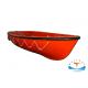 High Durability Lifeboat Rescue Boat Open Cooling Mode Fiber Reinforced Plastic Material