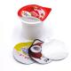 85mm PP Plastic Yogurt Cup 140ml Recyclable With Aluminium Foil Lid