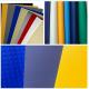 Side Curtain PVC Tarpaulin Fabric PVC Tarp With Eyes , High Tensile PVC Sheet