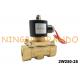 2W250-25 Brass Body G1 Inch Operated Normal Close Pneumatic Solenoid Valve DN25