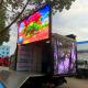 Customized Mobile Digital Mobile LED Display Truck Advertising P6 3 Sides