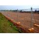 2100X2400mm Construction Temporary Fence Panels Galvanized Standard