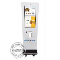 Outerside Self Service Kiosk Waterproof Self Ordering Payment Floor Standing