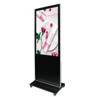 Floor Standing Digital Signage Advertising and Display Kiosk With Wheels
