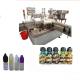 Touch Screen Labeling Machine For Small Bottles , Electric Driven Bottle Labeling Equipment