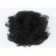 8D*65MM Black Polyester Staple Fiber For Filling Automotive Interiors / Carpets