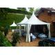 5m By 5m VIP Wooden Flooring Luxurious Party Pavilion Tent For Commercial Chats