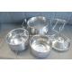 3 Tiers hot sale in market stainless steel vietnam tiffin food carrier natural color thermal bento lunch box