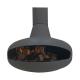 23.6 Inch Wood Burning Fire Pits ISO9001 Hanging Wood Burning Stove