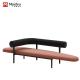 Nordic Light Luxury Backrest Chair Perfect for Office Work Designer , Coffee Shop Soft Bag Chair Simple Stool Narrow and Long Dining Stool