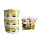 ODM Printed 100 Micron Aluminum Foil Roll Film Alloy 8011 Cup Sealing