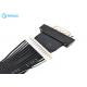 Black HDB15 Male Ends 15 Conductor Ribbon Cable Assemblies With 15 Pin Ph2.0 Plugs