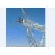 Anti Rust Angle Steel Tower High Strength Large Power Line Towers