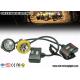 28000lux Led 12Ah IP68 Waterproof Coal Miner Cap Lights With Two Color Head Housing