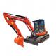 Small Hydraulic Used Kubota Backhoe 165 Equipment Used For Excavation