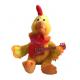 30cm 11.81 Inch Chicken Little Stuffed Animal Plush Toy Playing Guitar