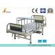 2 Crank Medical Manual Hospital Beds Steel Frame Head Board (ALS-M236)