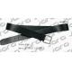 Classic Black Split Leather Mens Casual Belts 4cm Antic Silver Buckle Founded