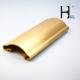 Rust Resistant Brass Handrail , HPb58-2.5 Metal Handrail Profiles