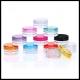 3g 5g Volume Clear Plastic Jars Cosmetic Containers Eye Shadow Powder Cans