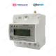 Single Phase RS485/LoRaWAN/CAT.1 Modbus DIN Rail Smart Prepaid Digital Energy Meter