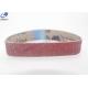 Grinding Belt For  Cutter Parts , VSM XK760X Abrasive Band Red Color