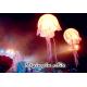 White Inflatable Jellyfish with Led Light for Concert and Stage Decoration