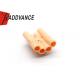 4-1-493 Orange 4 Pin Female Automotive Waterproof Electric Plugs Connector for Fuel Pumps