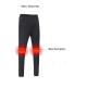 Winter Direct Current Heated Thermal Pants USB Charging Cotton High Waist